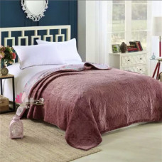 Покрывало плед стеганое Premium bordo (200*230 см)