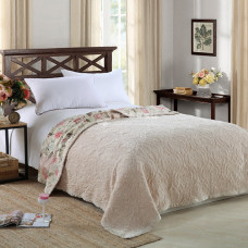 Покрывало плед стеганое Premium cream (200*230 см) Покрывало плед стеганое Premium cream (200*230 см)